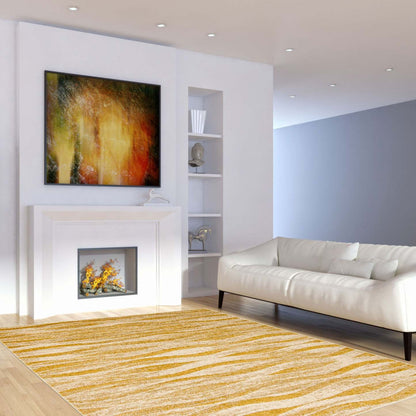 Tapis Arusha Ivoire / Or 7'10 x 10'2|Carpette Arusha ivoiredoré 7 pi 10 po x 10 pi 2 po|D282GINW