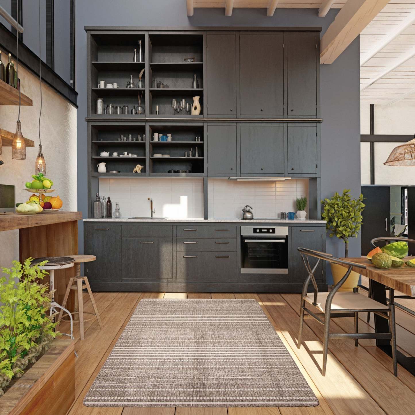 Tapis Wileen Taupe - 4'4 X 6'5 |Carpette Wileen taupe - 4 pi 4 po x 6 pi 5 po