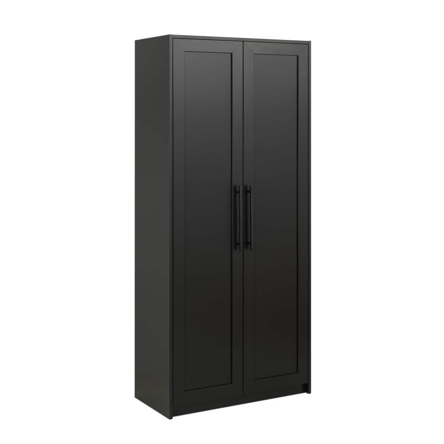 Armoire de rangement Elite Premium Home avec 5 tablettes - Noir|Armoire de rangement Elite Premium Home avec 5 tablettes - noire