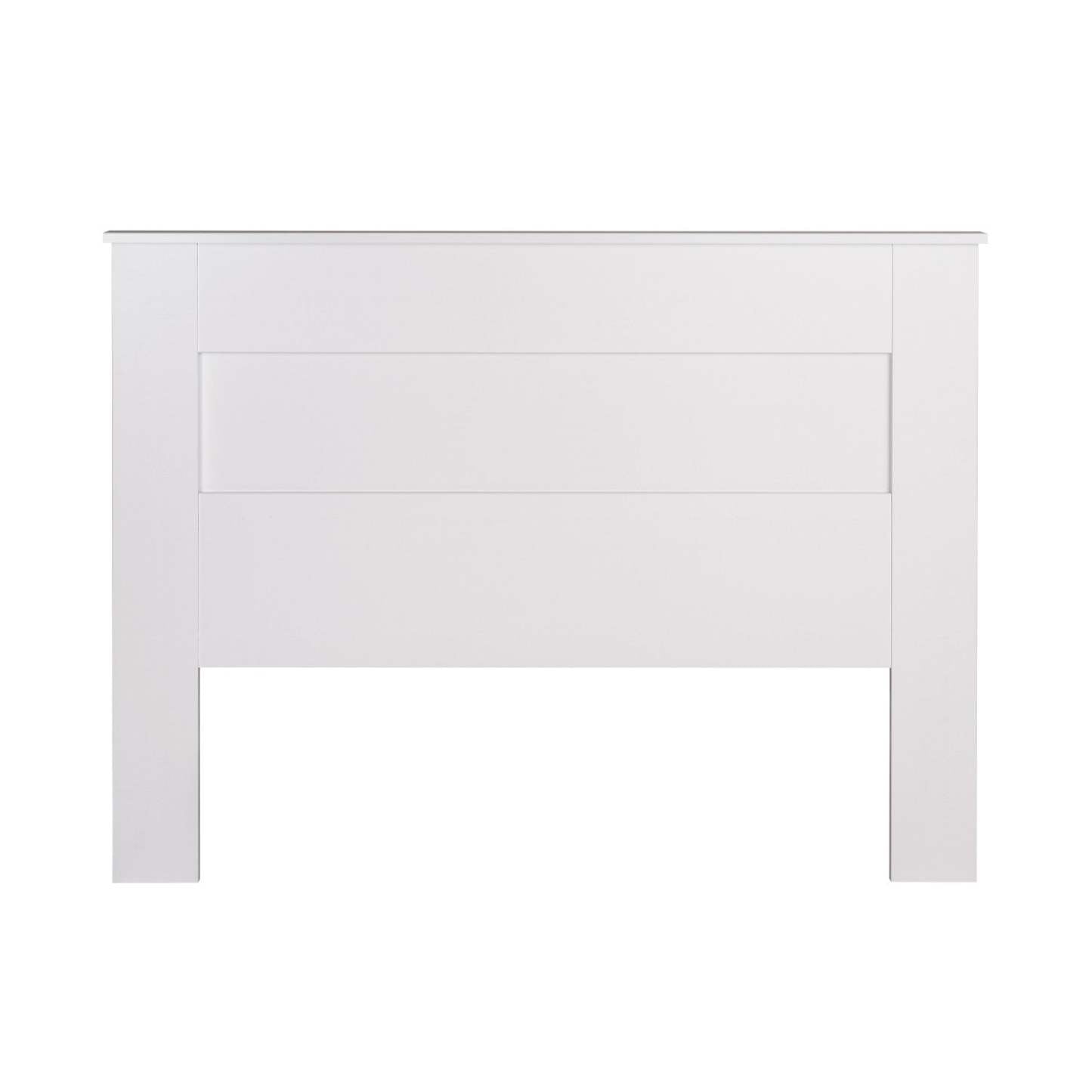 Queen Flat Panel Headboard - White|Tête de lit à panneau plat pour grand lit - blanche