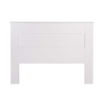 Queen Flat Panel Headboard - White|Tête de lit à panneau plat pour grand lit - blanche