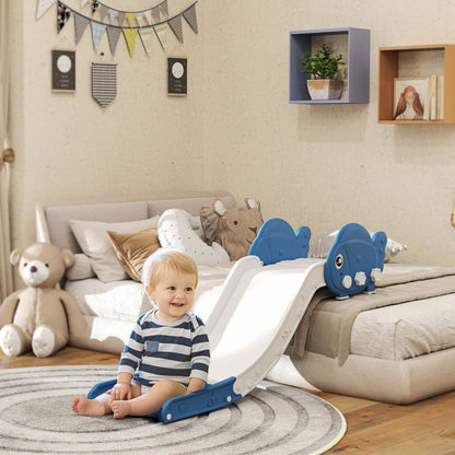 Qaba Toboggan De Canape Pour Enfants, Toboggan Pour Tout-Petits Pouvant Être Utilisé Pour Le Lit, Le Canapé, Les Escaliers, Facile À Assembler Et À Ranger