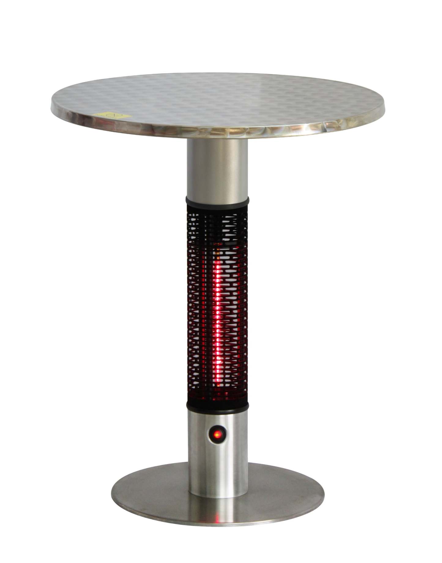 Chauffe-terrasse électrique infrarouge pour table de bistro Energ+ - HEA-115J88|Radiateur de terrasse et table bistro électrique à DEL et à infrarouge Energ+ - HEA-115J88
