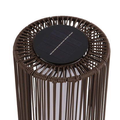 Lot de 2 lampadaires solaires d'extérieur