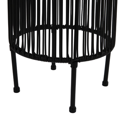 Lot de 2 lampadaires solaires d'extérieur