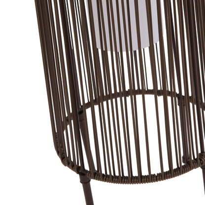 Lot de 2 lampadaires solaires d'extérieur