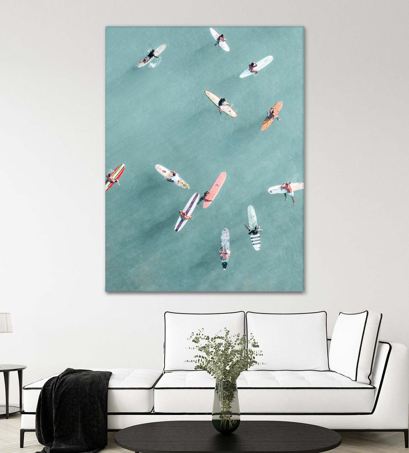 Surfers Ii Giant Art 72x54 Wall Art|Œuvre d'art murale Giant Art « Surfers Ii » 72 x 54