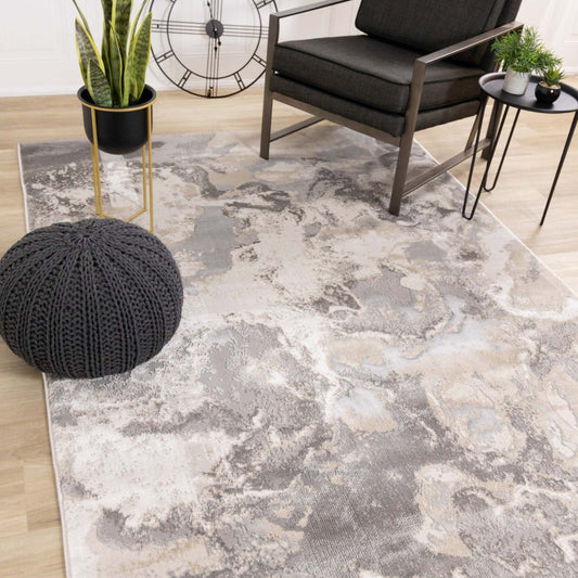 Tapis London Wavy Ocean Area - 7'10 x 10'6|Carpette London à motif d'océan ondulé - 7 pi 10 po x 10 pi 6 po