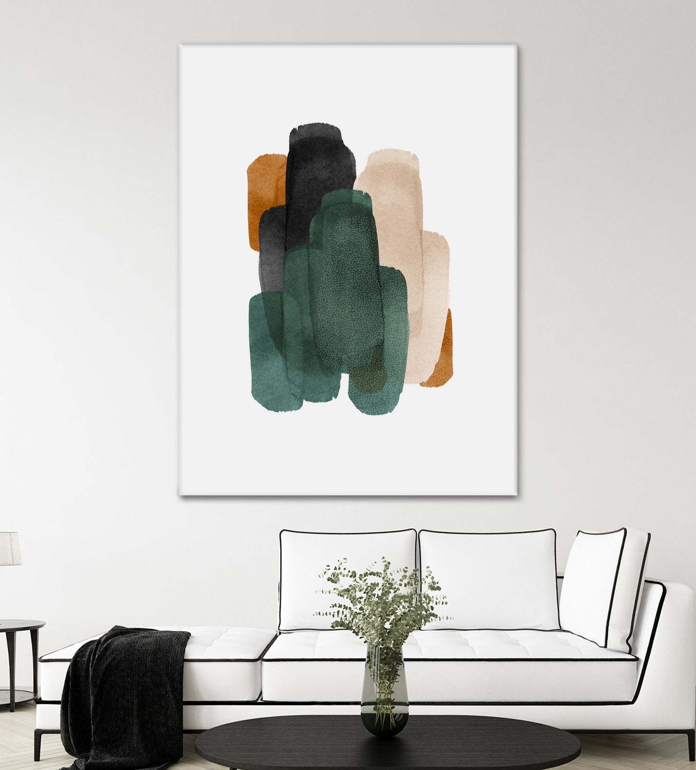 Œuvre d'art murale géante « Untitled Art » 72x54