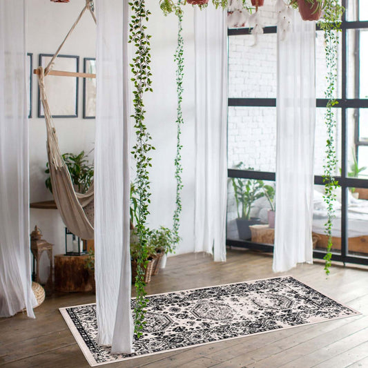 Tapis Jedda Gris 2'8 x 4'11|Carpette Jedda grise 2 pi 8 po x 4 pi 11 po|D86FEB8J