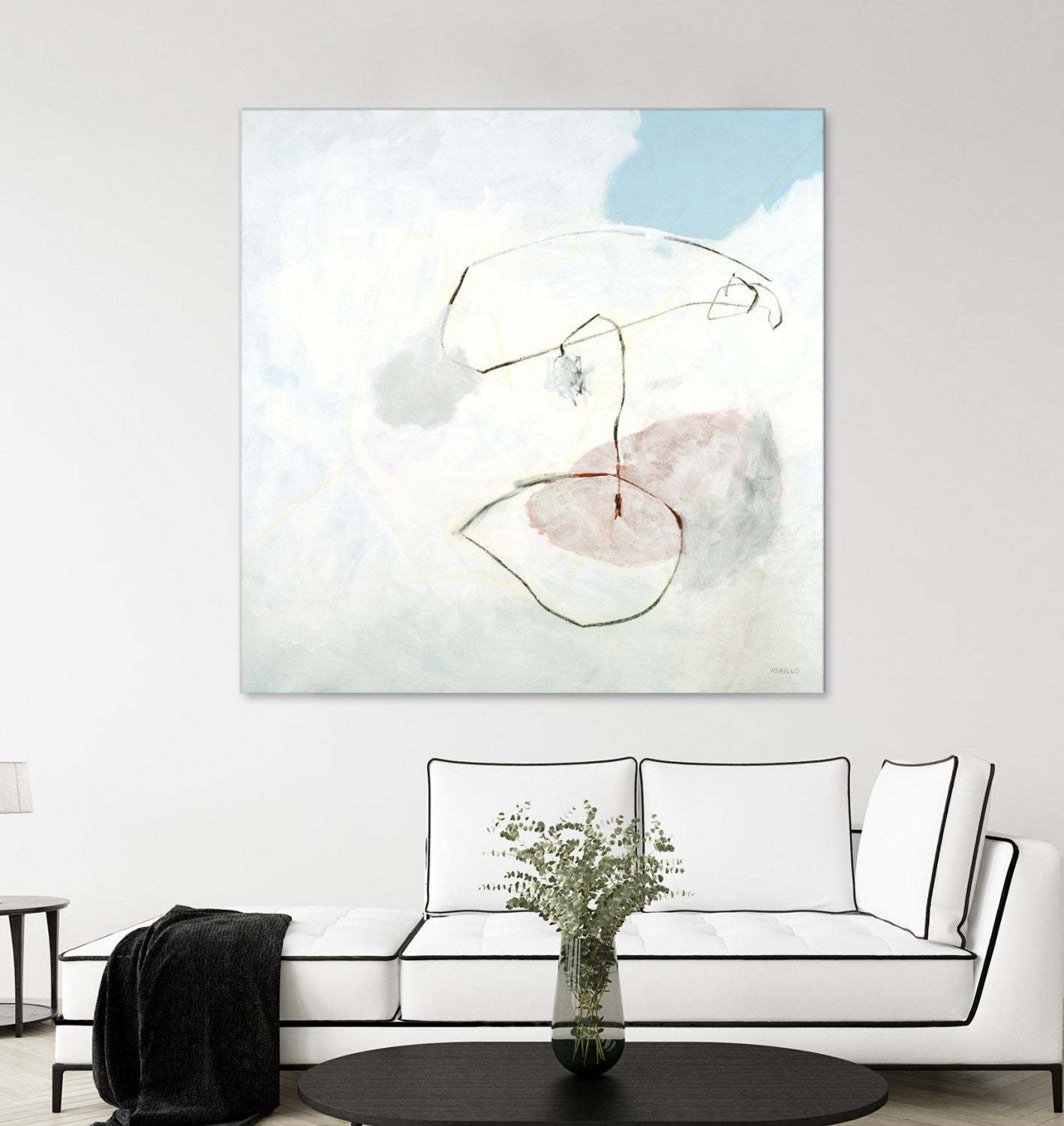 Douce Solitude Giant Art 54x54 Wall Art|Œuvre d'art murale Giant Art « Sweet Solitude » 54 x 54