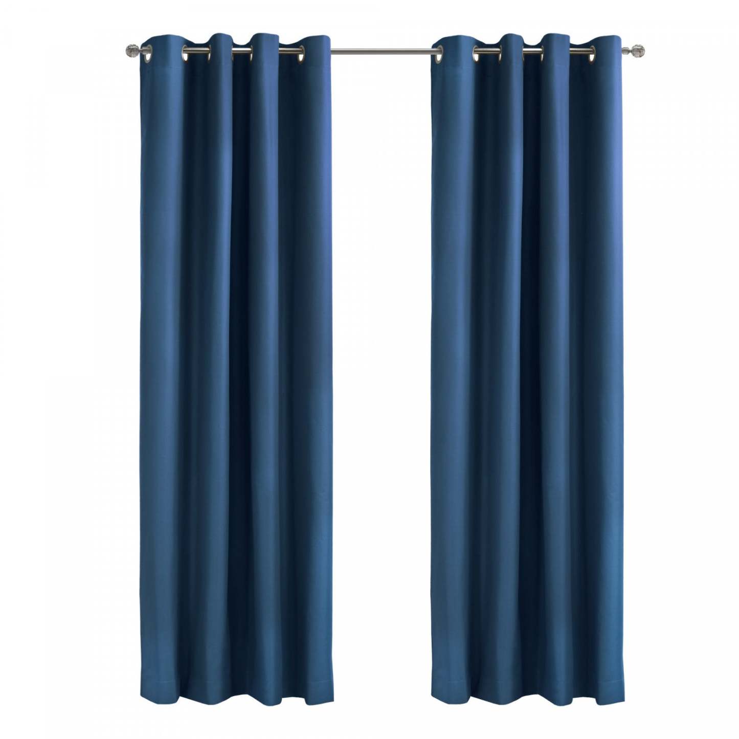 Thermaplus Alpine Navy Blackout Grommet Curtain Panel - 52 x 63|Panneau de rideau occultant à œillets Alpin bleu marine de Thermaplus - 52 x 63
