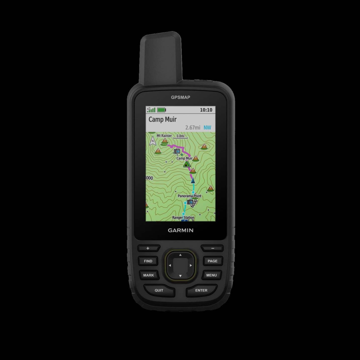 Garmin Gpsmap® 67 Handheld Gps - Outdoor W/ 3” Display, Topoactive Mapping And 840-hr Battery Life|Garmin Gpsmap® 67 Gps Portable - Extérieur Avec Écran De 3 Pouces, Cartographie Topoactive Et Autonomie De 840 Heures