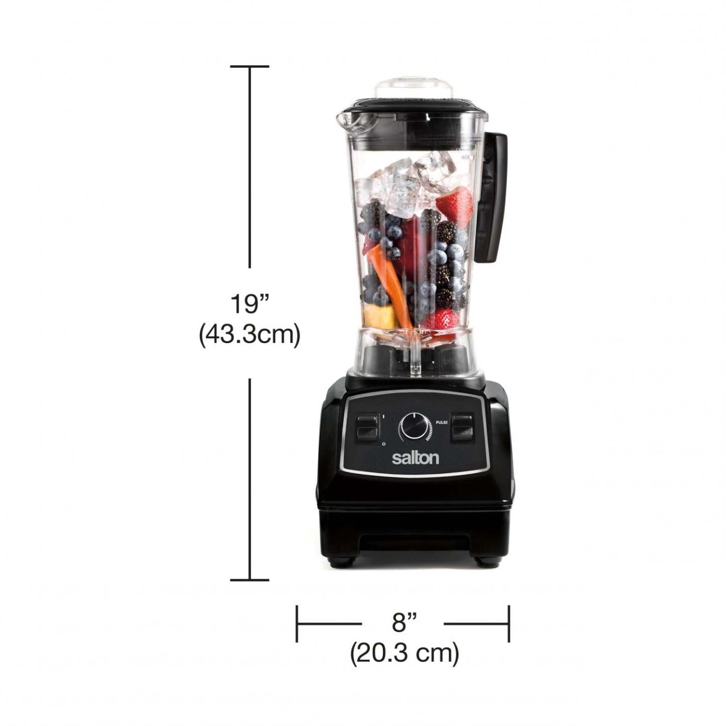 Salton 2 L Power Blender - BL1486BLT|Mélanger puissant Salton de 2 litres - BL1486BLT