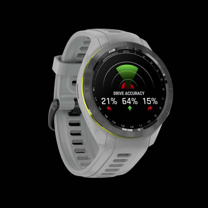 Garmin Approach S70 42mm - Céramique noire, montre de golf Amoled, 43k parcours, caddie virtuel, GPS