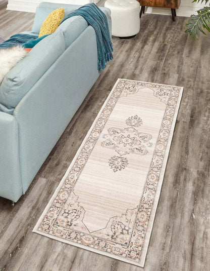 Tapis de passage Myra ivoire - 2'8 X 8'2 | Tapis de couloir Myra ivoire - 2 pi 8 po x 8 pi 2 po
