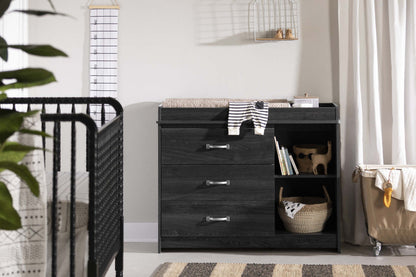 Table à langer large Tassio - Chêne gris | Tassio Table à langer Large Chêne gris, de Meubles Rive-Sud | D83G085Y