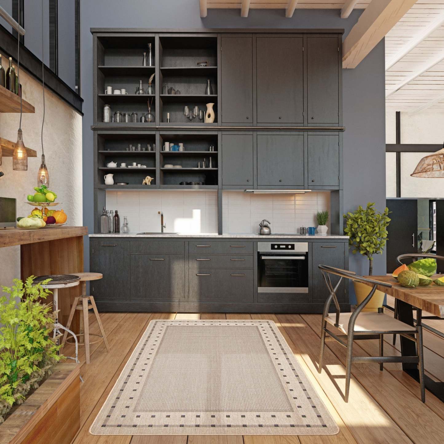 Carpette Crème Clémentine - 2 pi 2 po x 6 pi 7 po