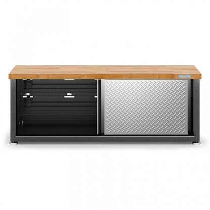 Gladiator Storage Shoe Bench - Silver Tread|Banc de rangement pour chaussures de Gladiator - bande de roulement argentée