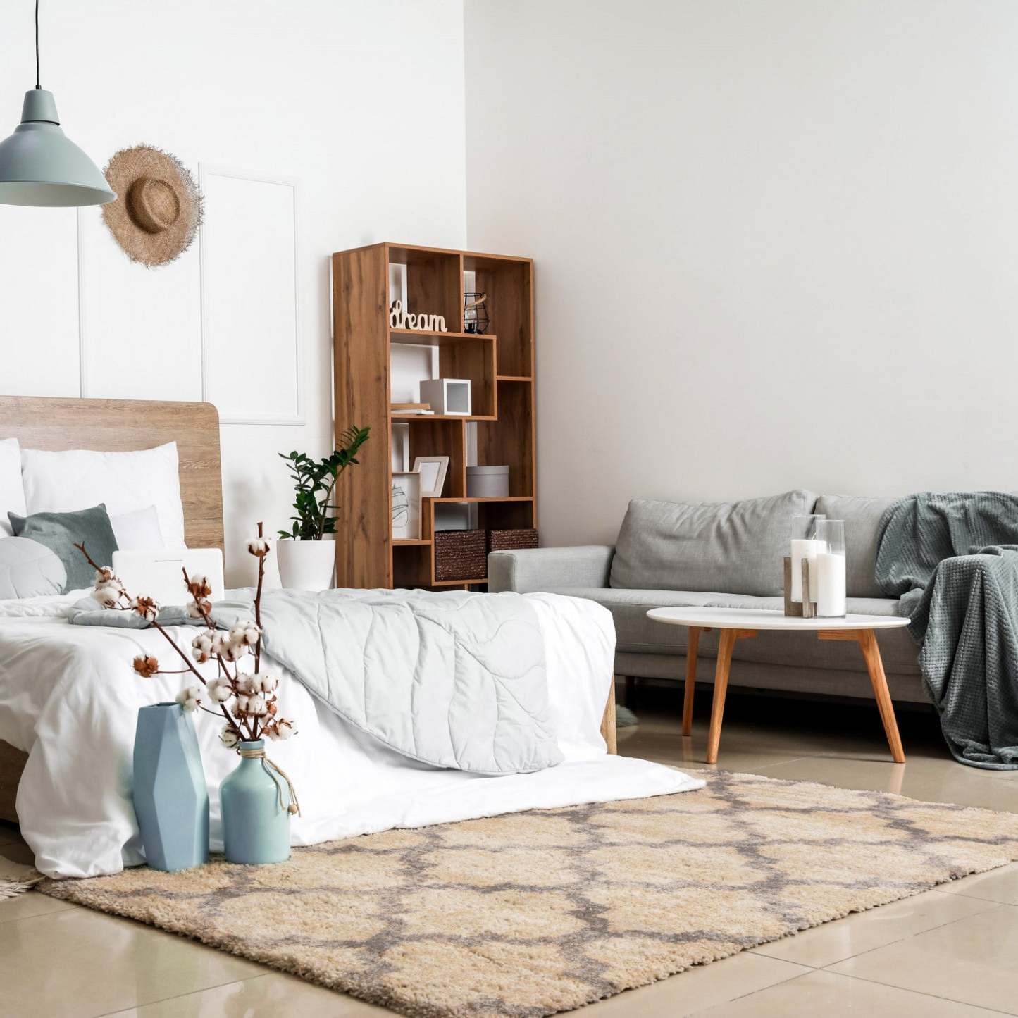 Tapis Dimity beige - 5'3 x 7'3| Tapis Dimity brun clair - 5 pi 3 po x 7 pi 3 po|D86FBTAG