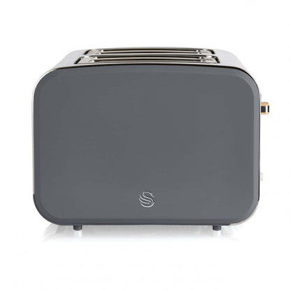 Salton Swan Nordic 4-Slice Toaster - ST14620GRYN|Grille-pain Swan à 4 tranches de style nordique - ST14620GRYN