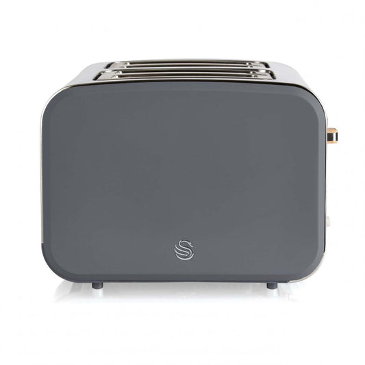 Salton Swan Nordic 4-Slice Toaster - ST14620GRYN|Grille-pain Swan à 4 tranches de style nordique - ST14620GRYN