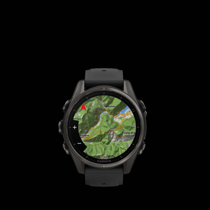Garmin Fēnix 8 Amoled Sapphire Smartwatch 43mm - Gps, Boussole, Gyroscope Et Altimètre Barométrique | Montre Connectée Garmin Fēnix 8 Amoled Sapphire 43mm - Gps, Boussole, Gyroscope Et Altimètre Barométrique