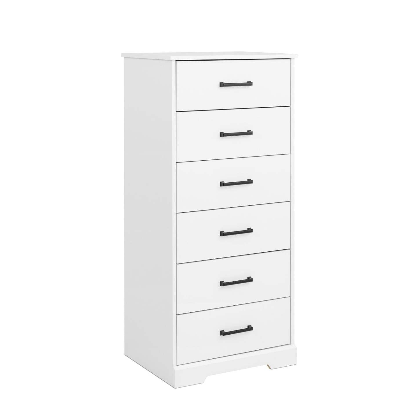 Prepac Rustic Ridge 23.75 6-Drawer Chest - White|Commode verticale Rustic Ridge de Prepac de 23,75 po à 6 tiroirs - blanche