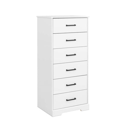 Prepac Rustic Ridge 23.75 6-Drawer Chest - White|Commode verticale Rustic Ridge de Prepac de 23,75 po à 6 tiroirs - blanche