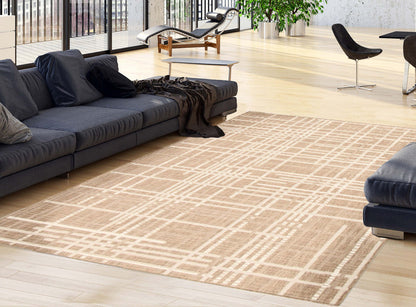Tapis Sadie Burburry Taupe-Champagne - 7'10 x 10'2|Carpette Sadie Burburry Taupe-Champagne - 7 pi 10 pox 10 pi 2 po| D28IJE1O