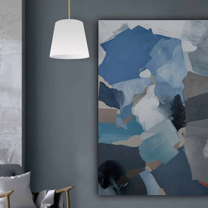 Dainolite Oversize Drum 1 Light Pendant conique Drum Small White Shade Lamp|Petit luminaire suspendu de Dainolite avec très grand abat-jour cylindrique effilé blanc et 1 ampoule