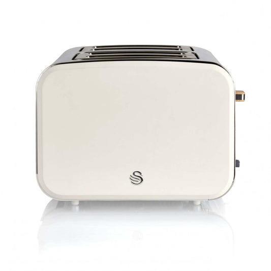 Salton Swan Nordic 4-Slice Toaster - ST14620WHTN|Grille-pain Swan à 4 tranches de style nordique - ST14620WHTN