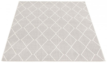 Tapis August gris-blanc 5'3 x 7'3 | D86F8NS8