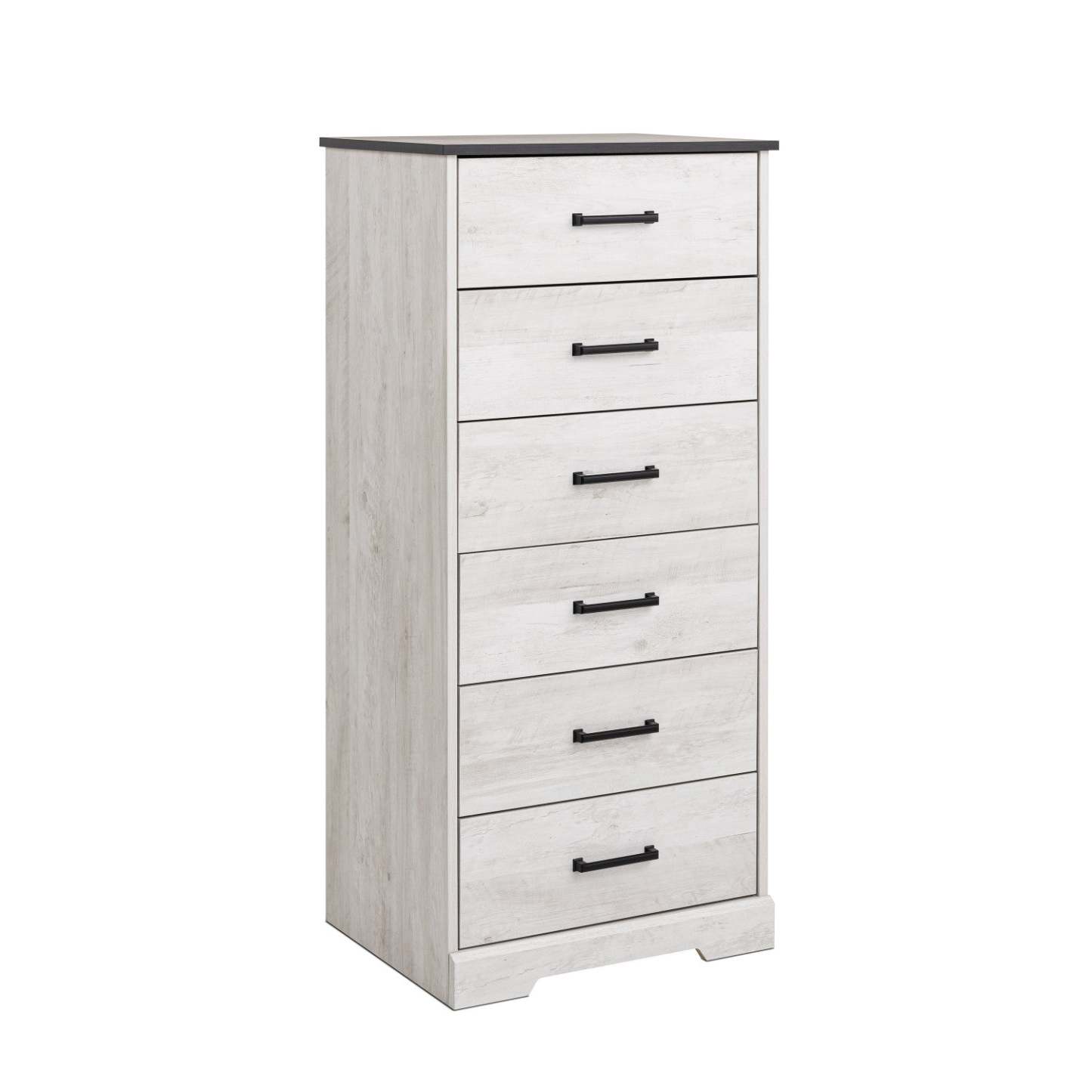 Prepac Rustic Ridge 23.75 6-Drawer Dresser - Washed White|Commode Rustic Ridge de Prepac de 23,75 po à 6 tiroirs - blanc vieilli