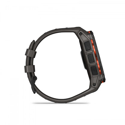 Garmin Instinct 3 Montre Connectée GPS 50 Mm - Spécifications Militaires Robustes 810, Solaire, Boussole, Altimètre Barométrique