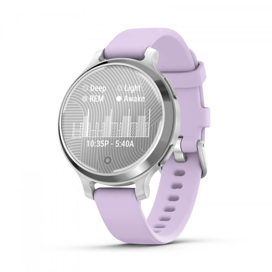 Garmin Lily 2 Active Gps Smartwatch - Surveillance de la fréquence cardiaque, du sommeil et du stress, 9 jours d'autonomie Argent | Montre Connectée Gps Garmin Lily 2 Active - Surveillance de la fréquence cardiaque, du sommeil et du