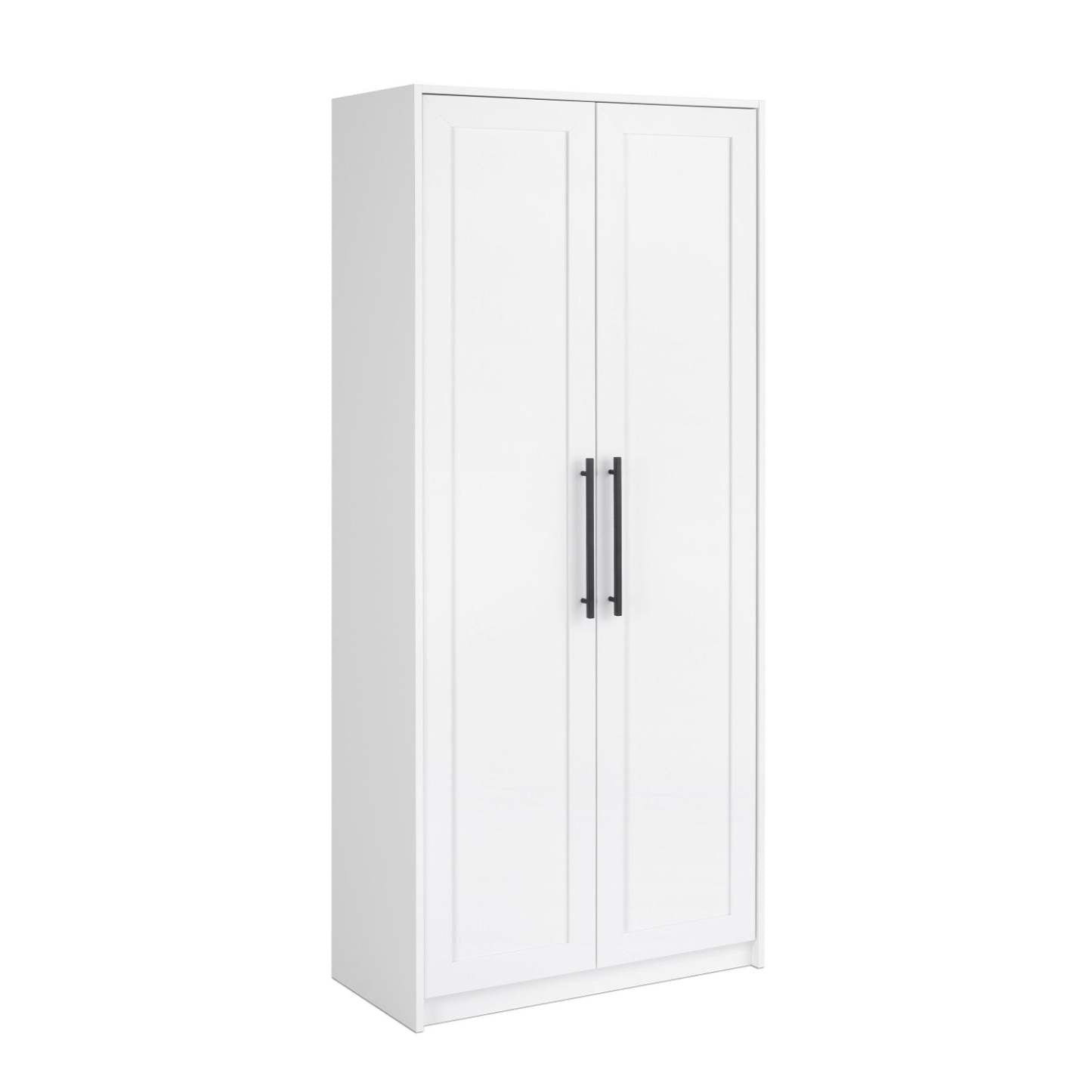 Elite Premium Home Accent Armoire de rangement avec 5 tablettes - Blanc|Armoire d'appoint de rangement Elite Premium Home avec 5 tablettes - blanche
