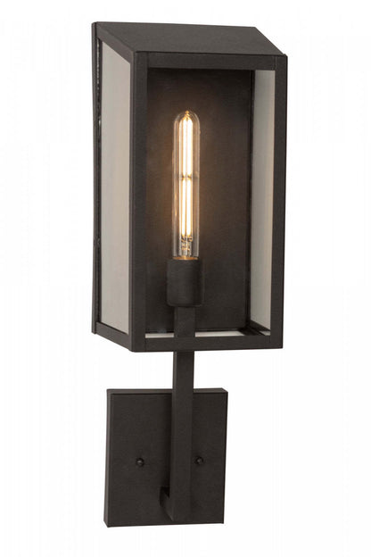 Sonesta Black 1-Light Outdoor Wall Sconce|Applique murale Sonesta noire à 1 ampoule pour l'extérieur