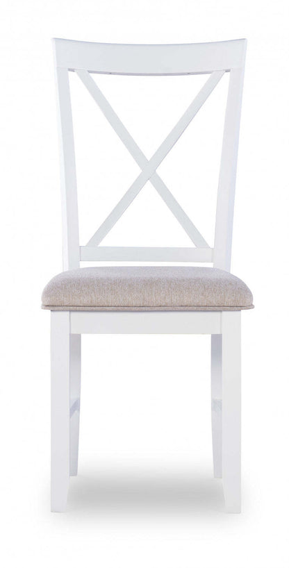 Jane Fabric Brown Dining Chair - Ensemble de 2|Chaise de salle à manger Jane en tissu brun - ensemble de 2