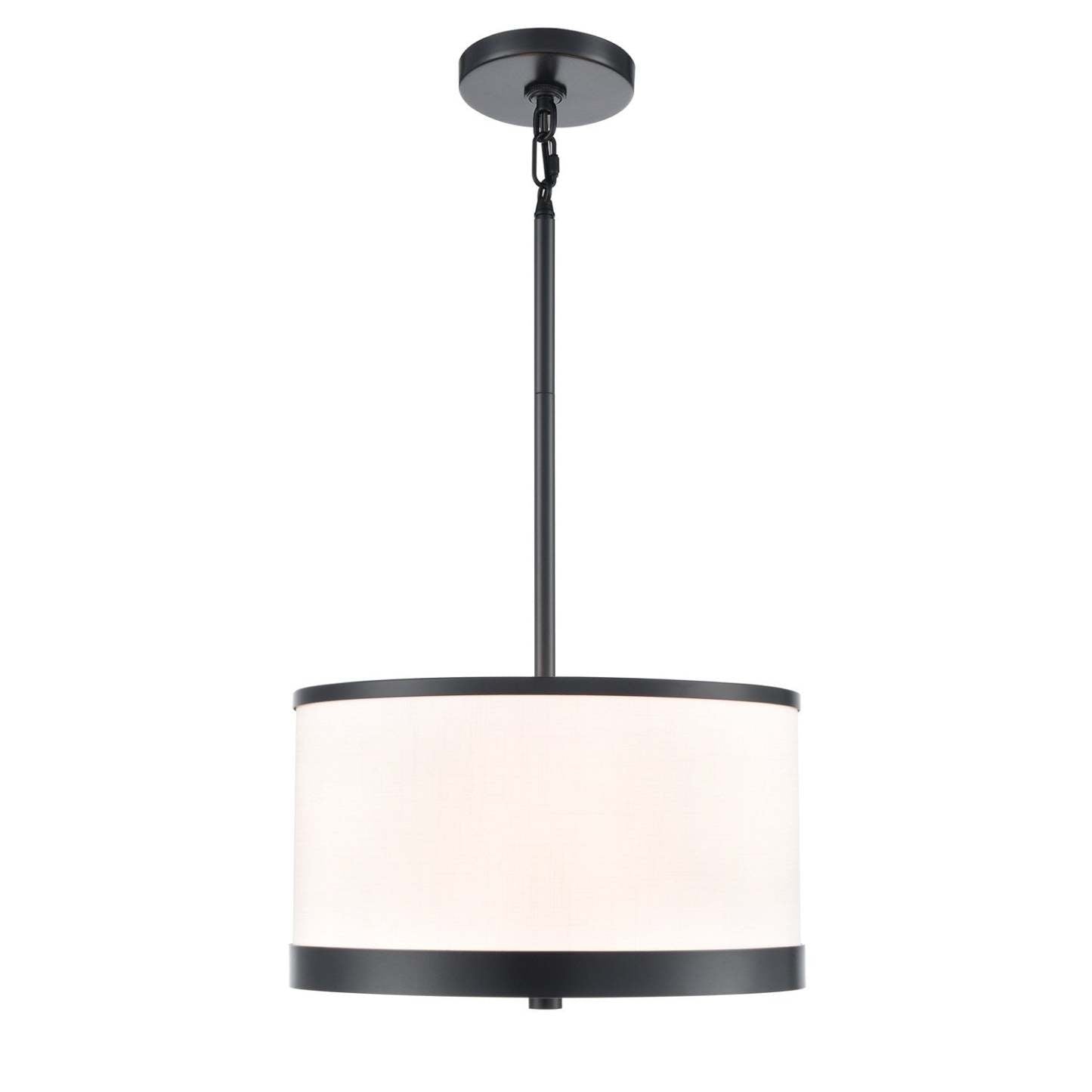 Suspension High Street à 3 lumières, lampe noire | Suspension A 3 lampes High Street, Noire