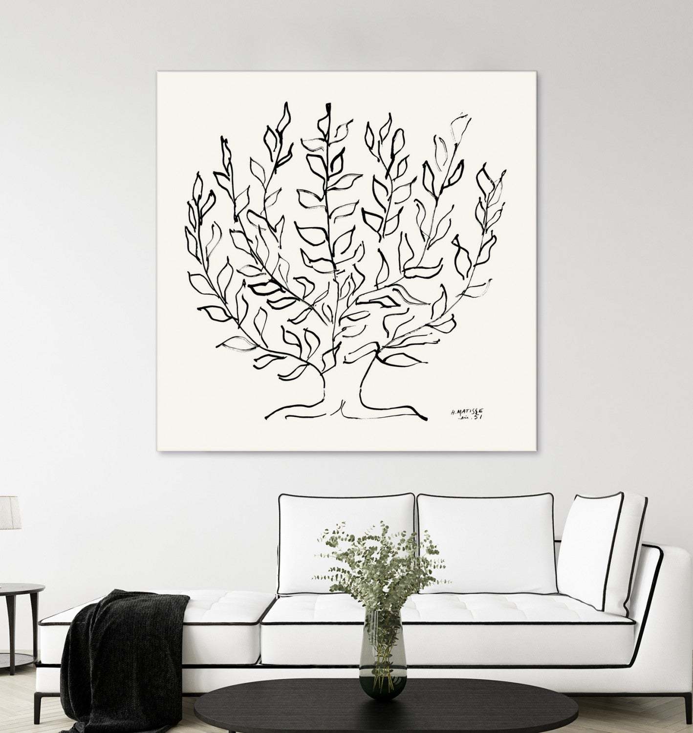 L'arbre Platane Giant Art 54x54 Wall Art|Œuvre d'art murale Giant Art « L'arbre Platane » 54 x 54
