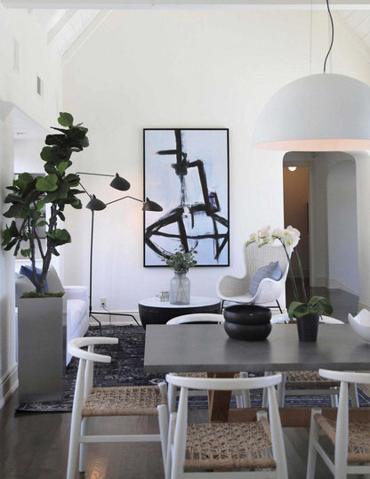 Dainolite Dome 3 Ampoule Suspension avec Fini Blanc | Luminaire suspendu Dome de Dainolite avec fini blanc et 3 ampoules