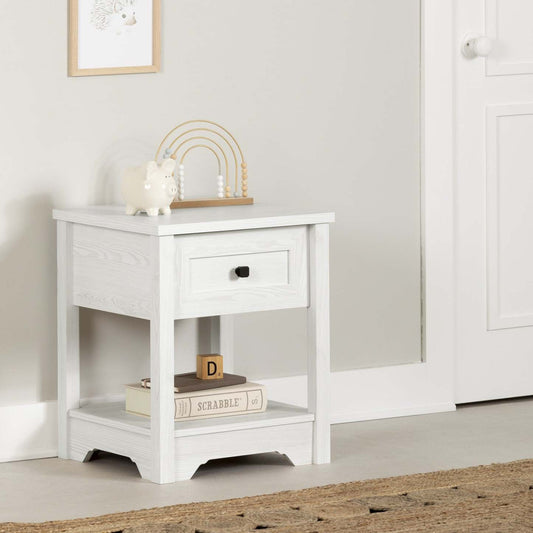 Table de nuit Hazen - Pin blanc | D83GK4QR