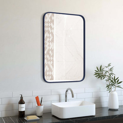 Miroir Jaxa Blue 36|Miroir Jaxa de 36 po bleu