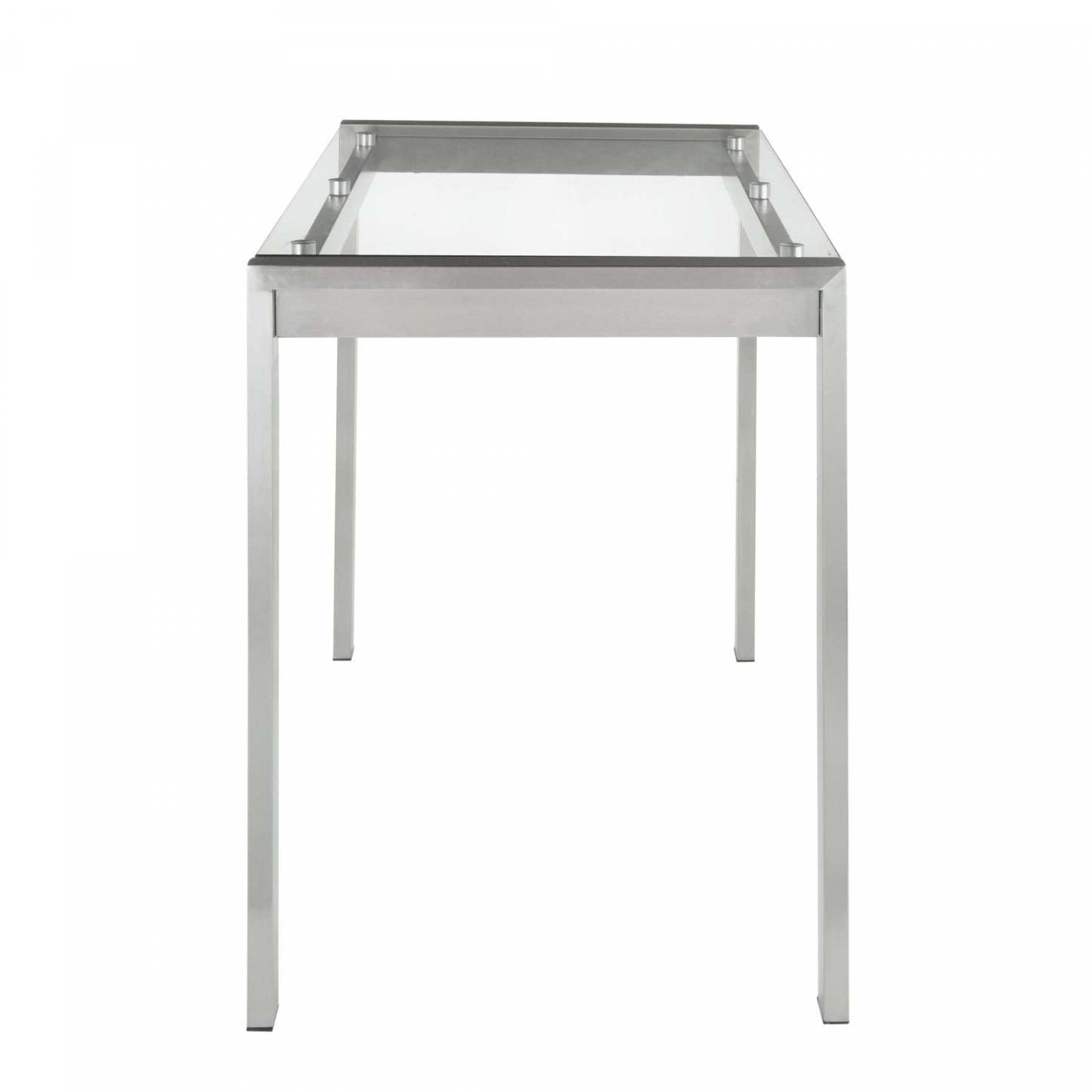 LumiSource Fuji Glass Contemporary Counter-Height Dining Table|Table de salle à manger contemporaine Fuji de hauteur comptoir en verre
