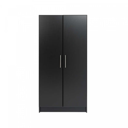 Armoire-penderie Elite 32 - Noir|Armoire-penderie Elite de 32 po - noire
