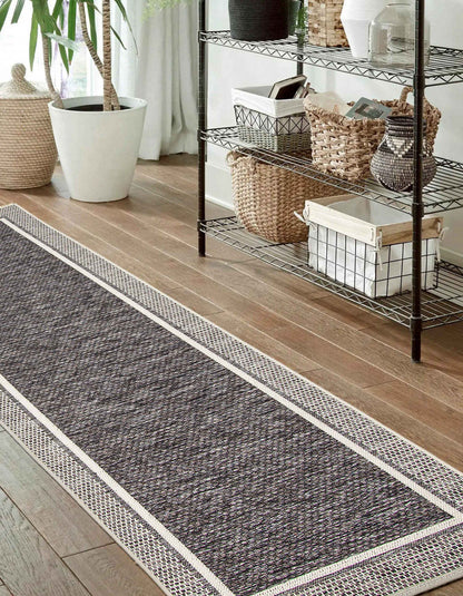 Tapis Brooks Charcoal - 81 x 250 cm | Tapis Brooks anthracite - 81 x 250 cm