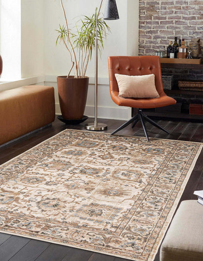 Tapis de zone Toscane ivoire - 5'0 X 8'0 | Carpette Toscane ivoire - 5 pi 0 po x 8 pi 0 po