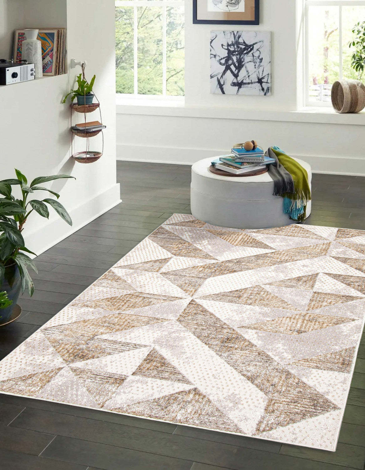 Fabian Ivory Area Rug - 5'0 x 8'0|Tapis Fabian ivoire - 5 pi 0 po x 8 pi 0 po