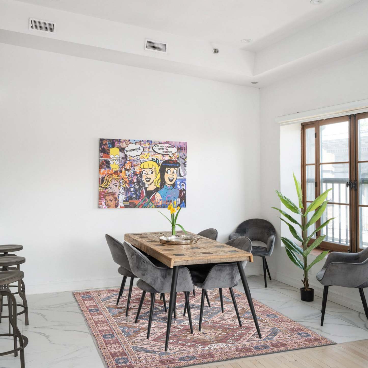 Carpette Samia beige 7 pi 10 po x 10 pi 0 po